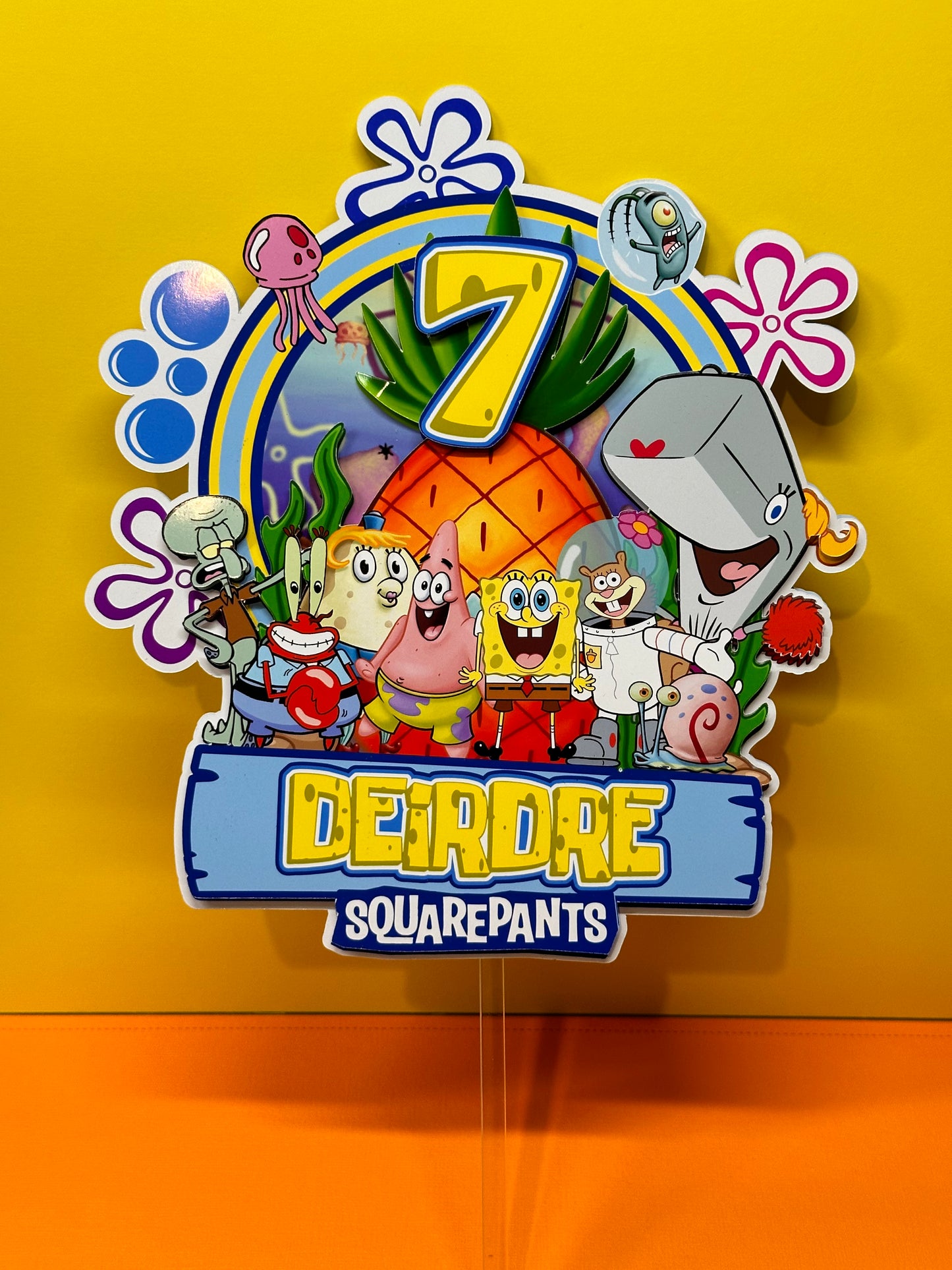Spongebob Squarepants Cake Topper