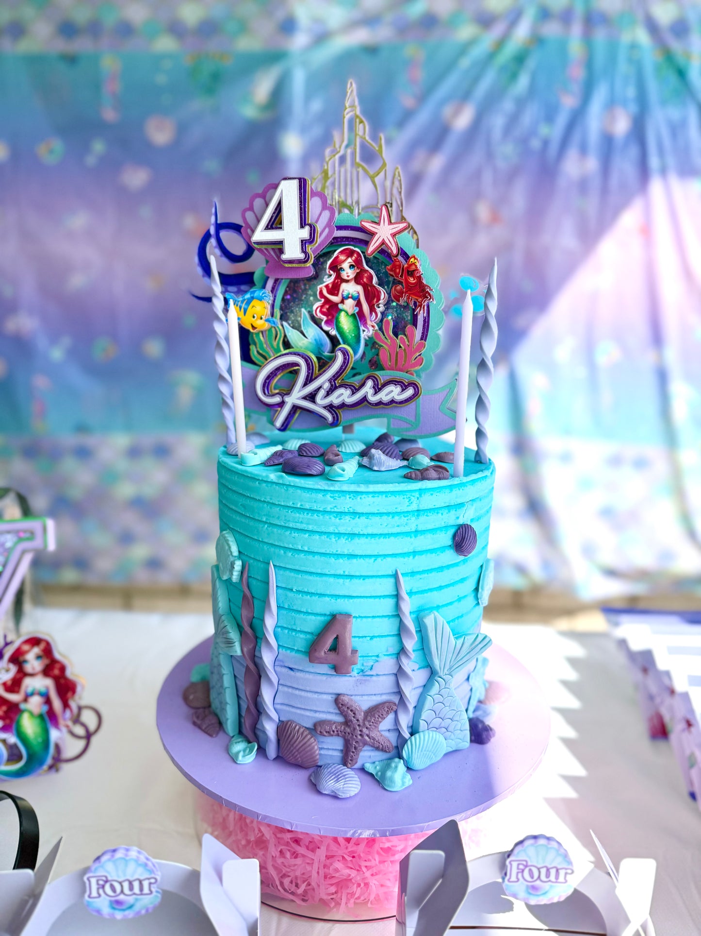 The Little Mermaid - Ariel Cake Topper
