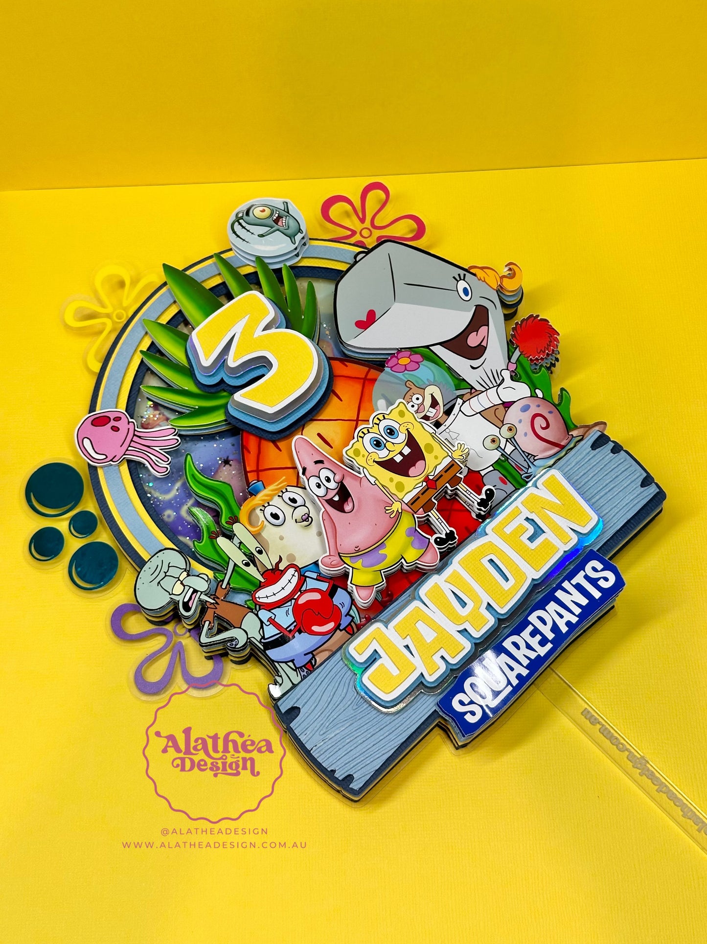 Spongebob Squarepants Cake Topper