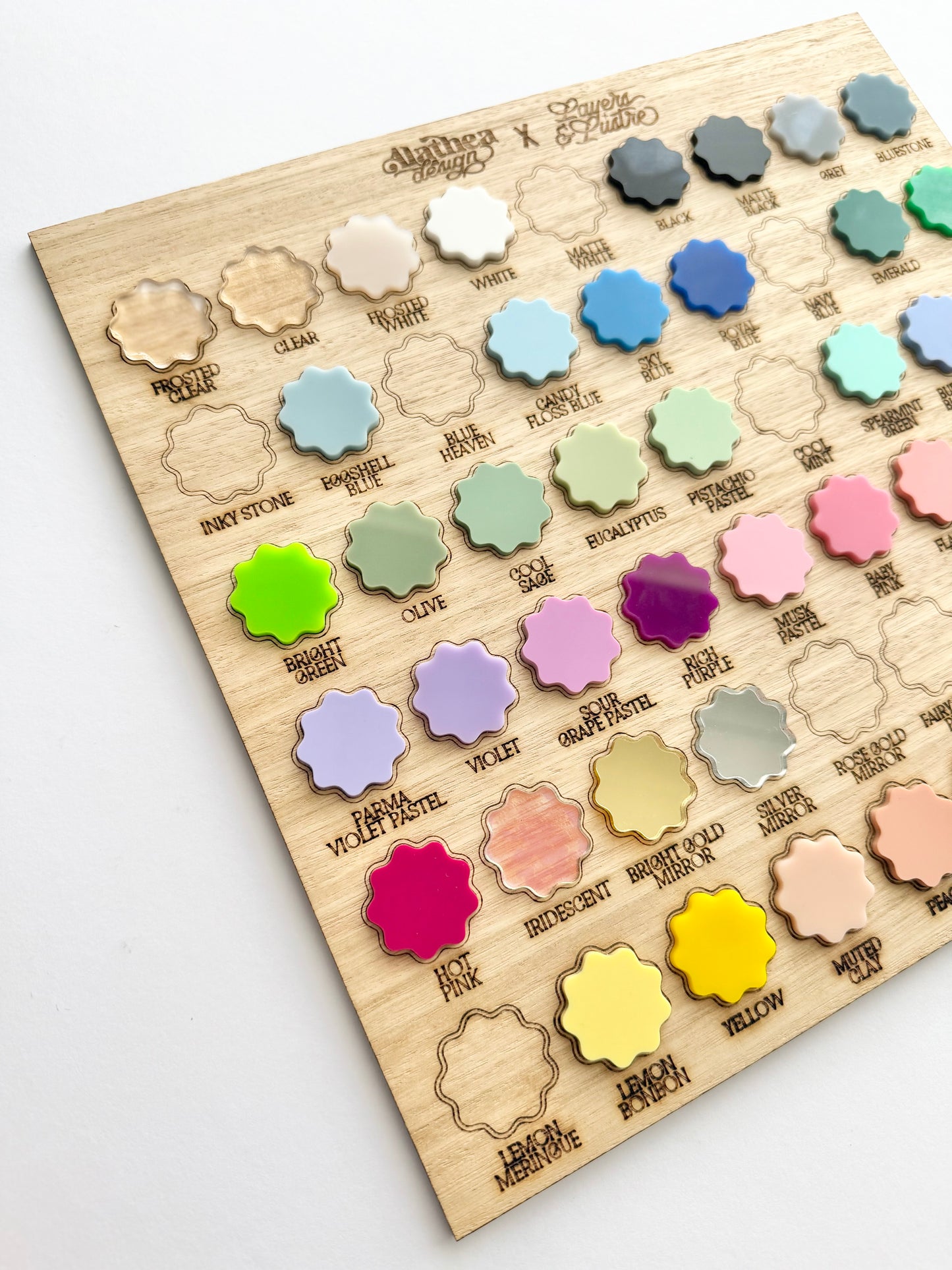 Single Layer - Custom Acrylic Cake Topper