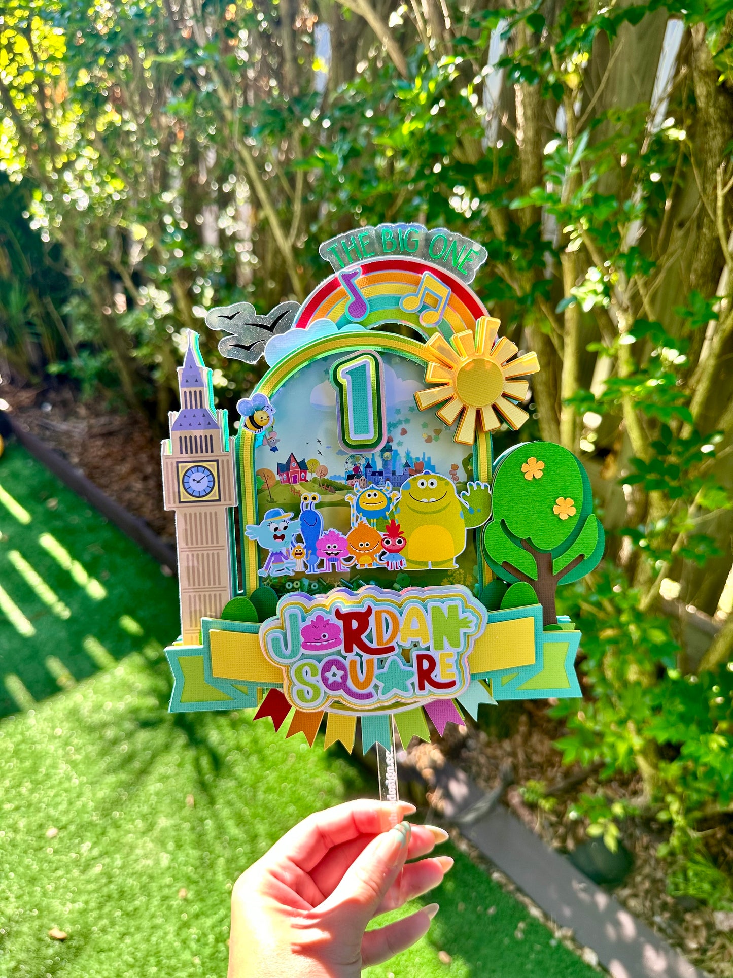 Rhymington Square from Super Simple Song Cake Topper