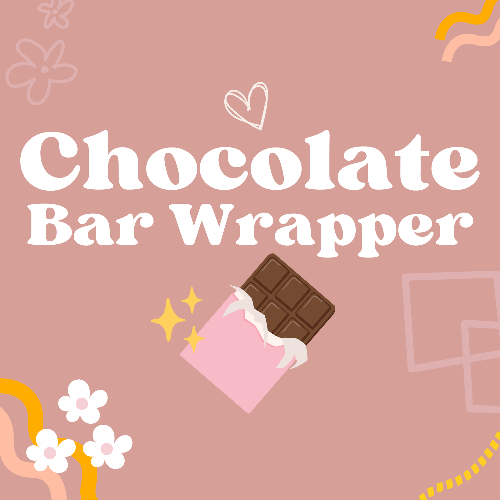 Chocolate Bar Wrapper – Alathea Design