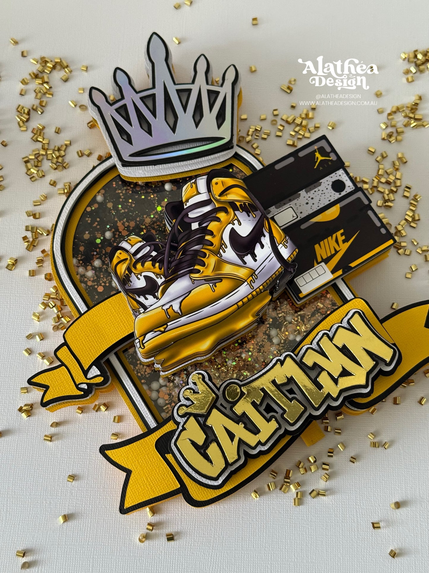 Air Jordan Sneaker Nike Cake Topper
