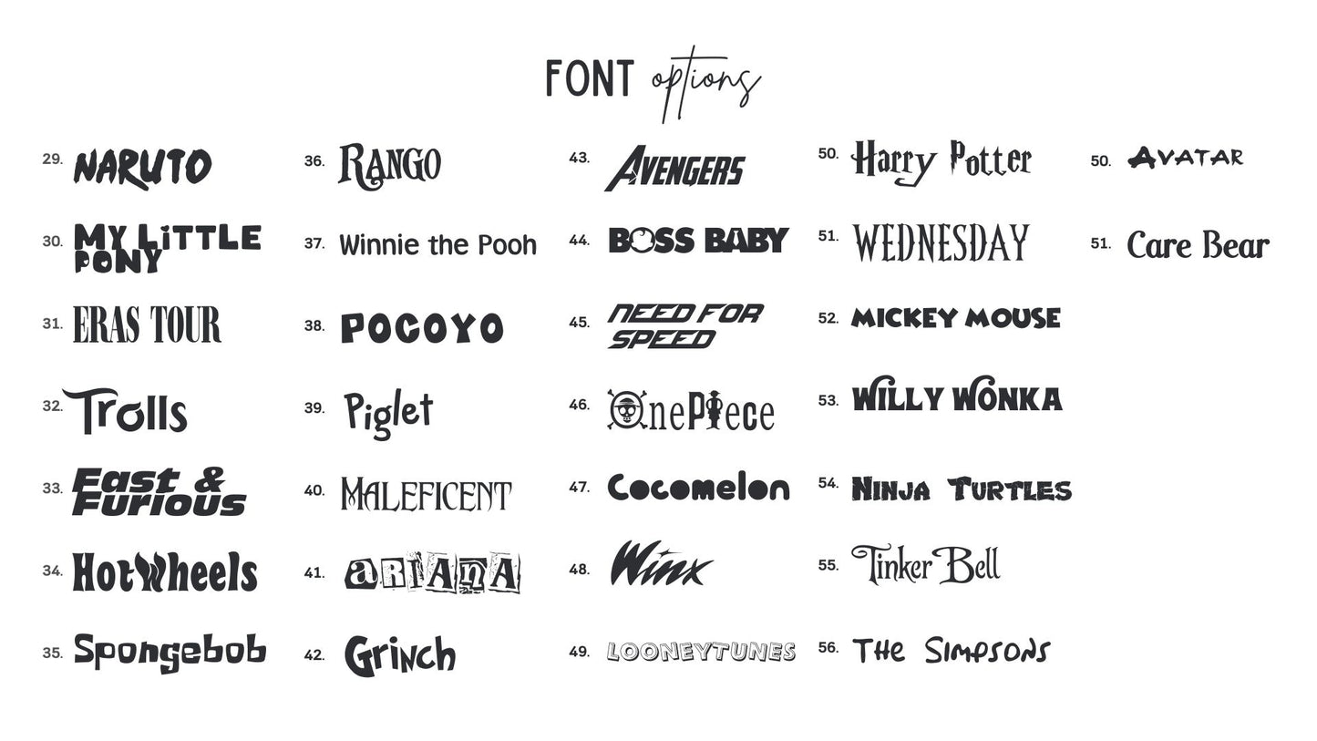 Personalised Large Jumping Castle Vinyl Decal