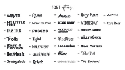 Personalised Large Jumping Castle Vinyl Decal