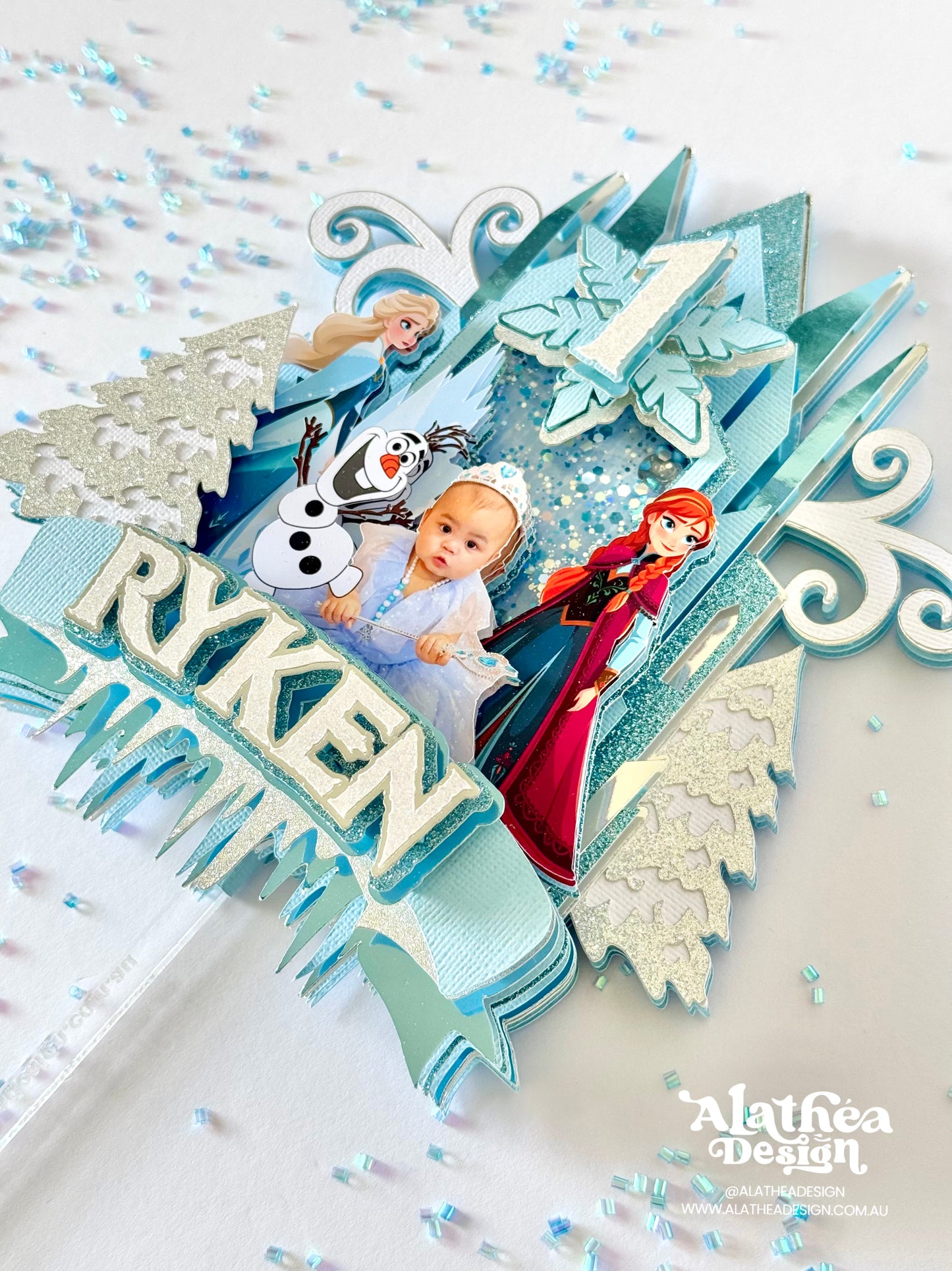 Frozen v2 Cake Topper