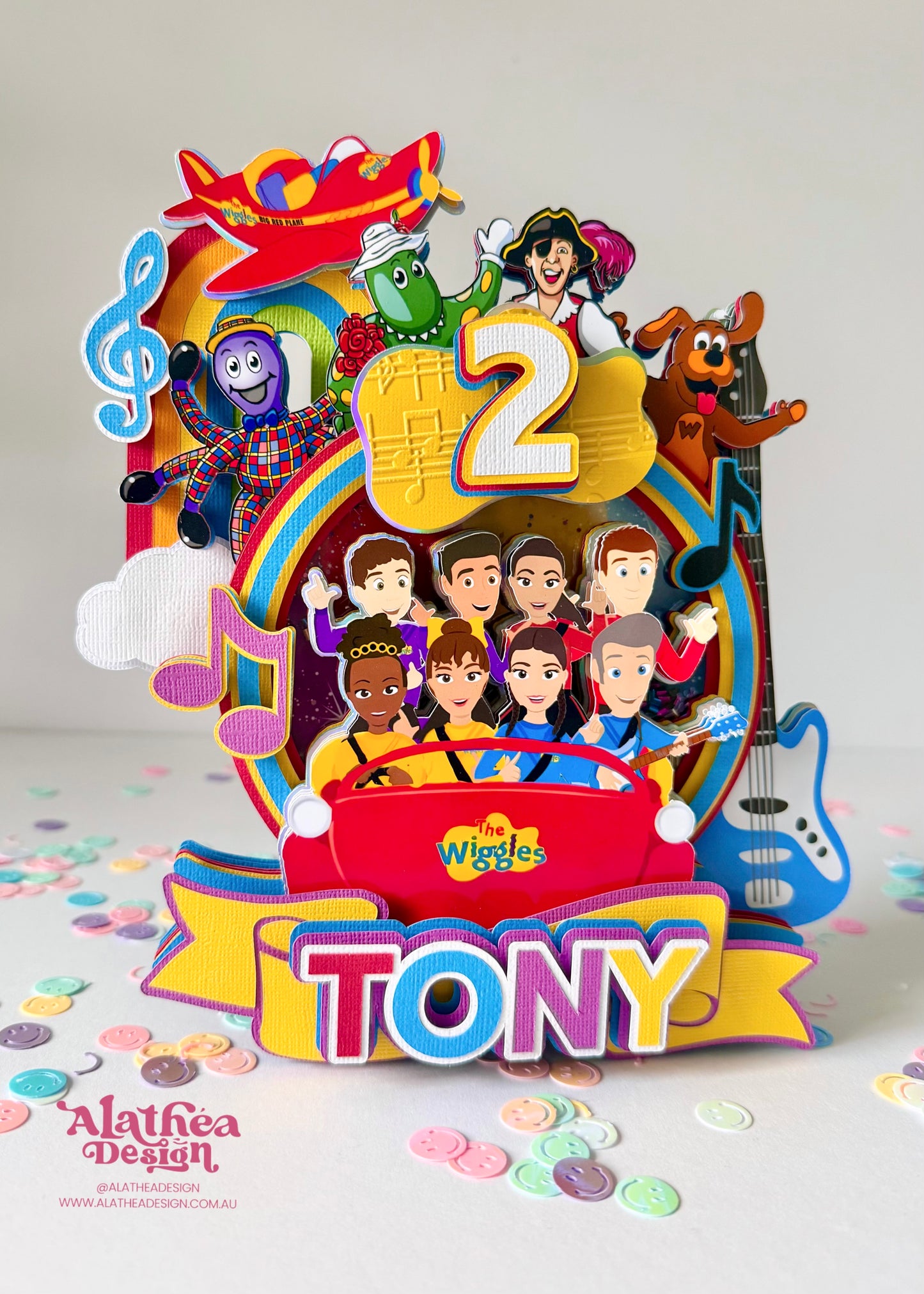 The Wiggles v2 Cake Topper