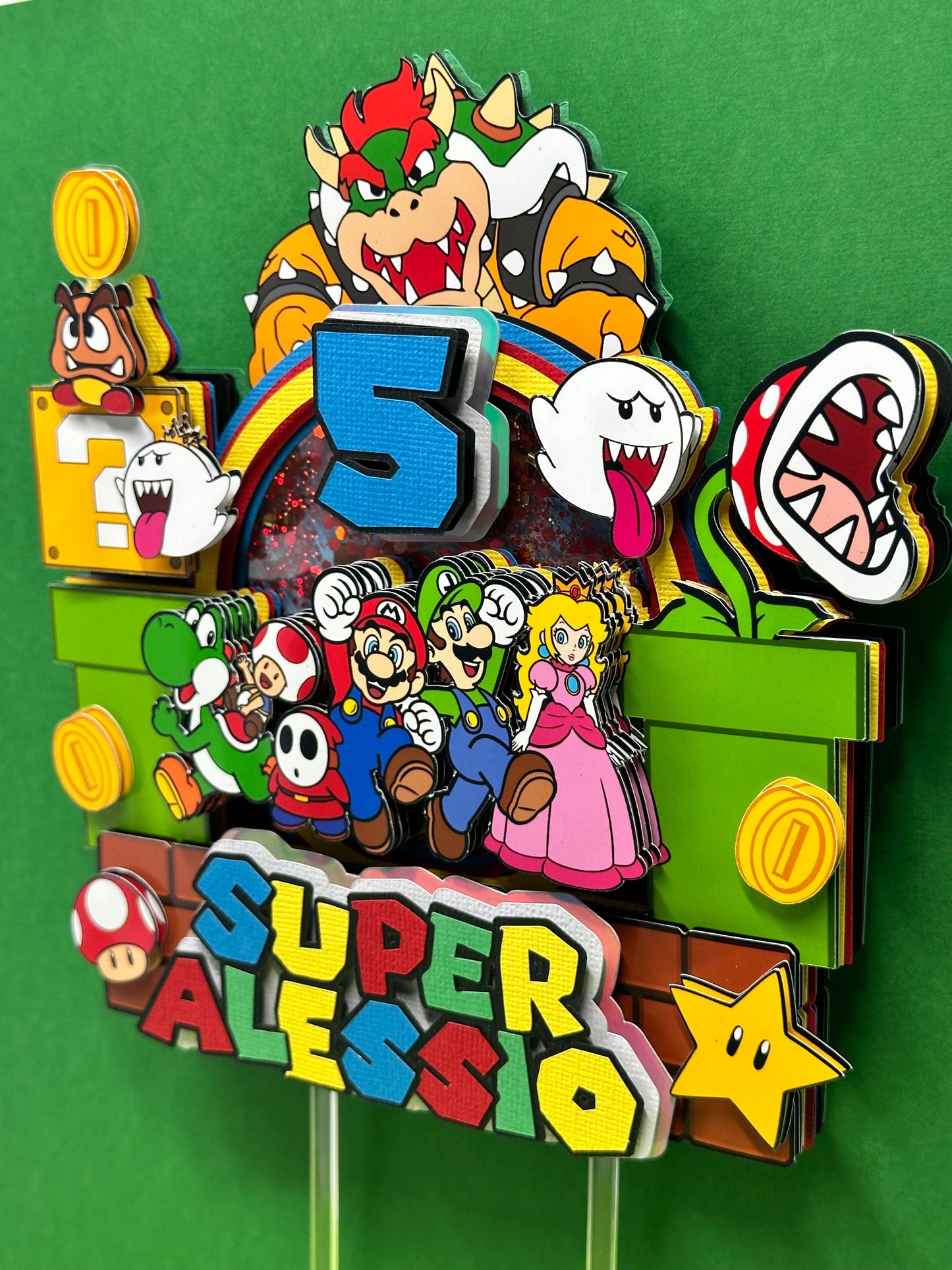 Super Mario Bros Cake Topper