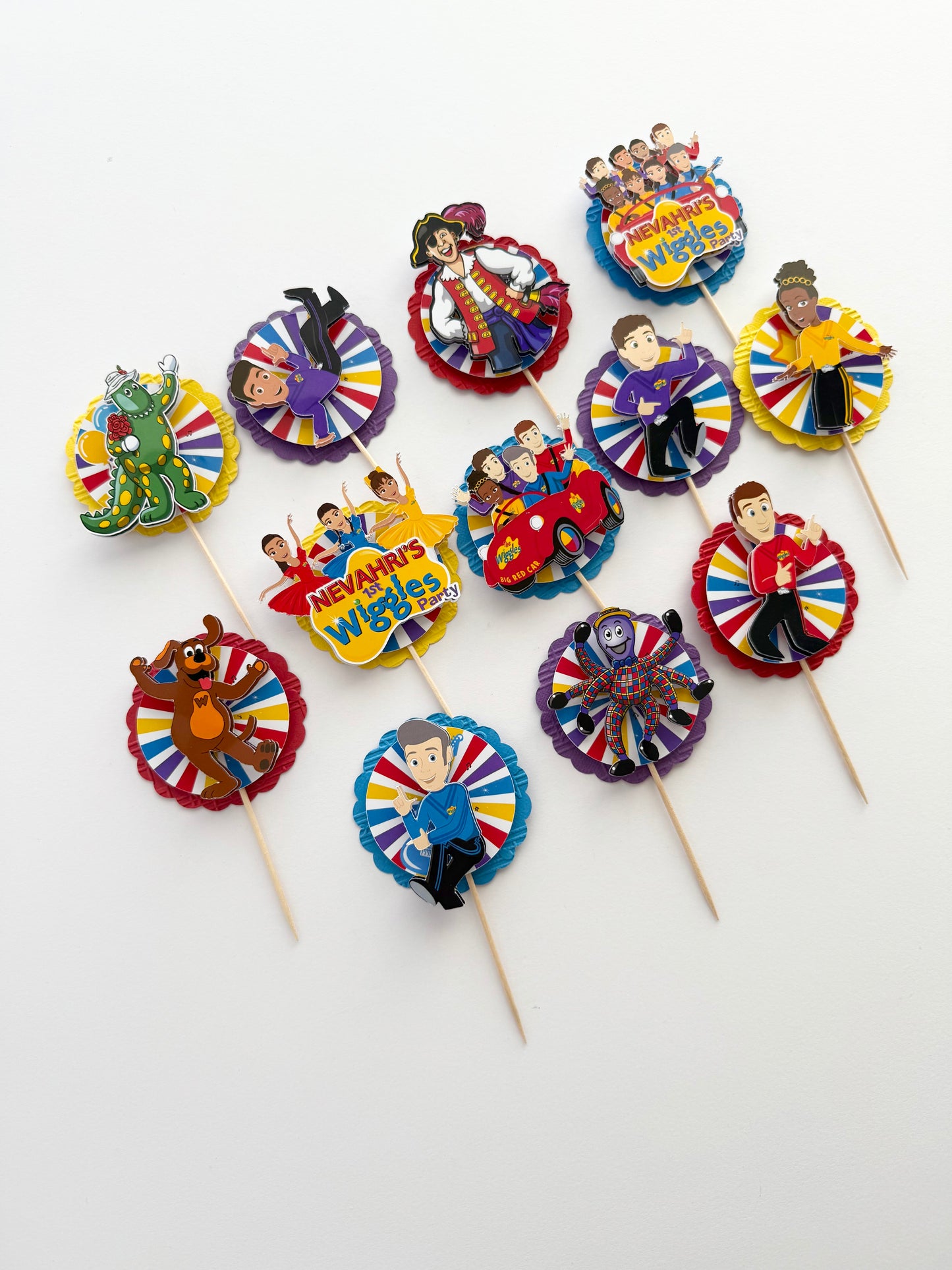 The Wiggles Cupcake Topper