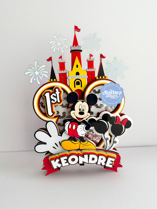 Mickey Mouse Cake Topper - 10” Tall