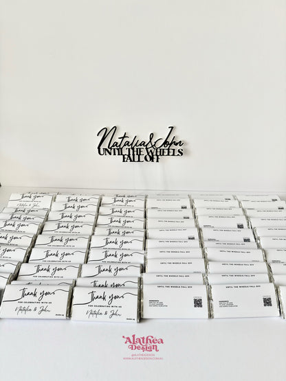 Custom Aldi Chocolate Bar Wrapper