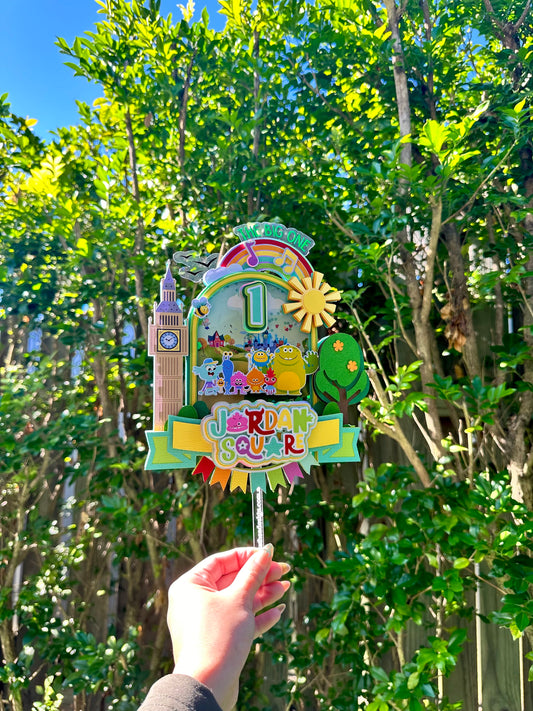 Rhymington Square from Super Simple Song Cake Topper