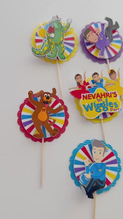 The Wiggles Cupcake Topper